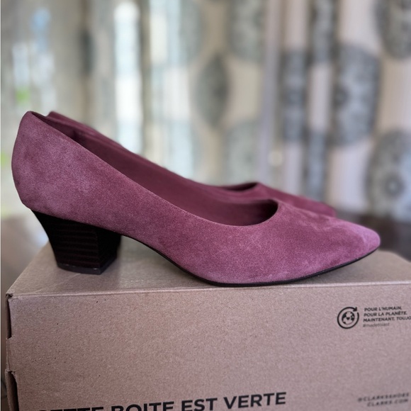 Clark’s Teresa Step Dark Rose - Picture 4 of 7